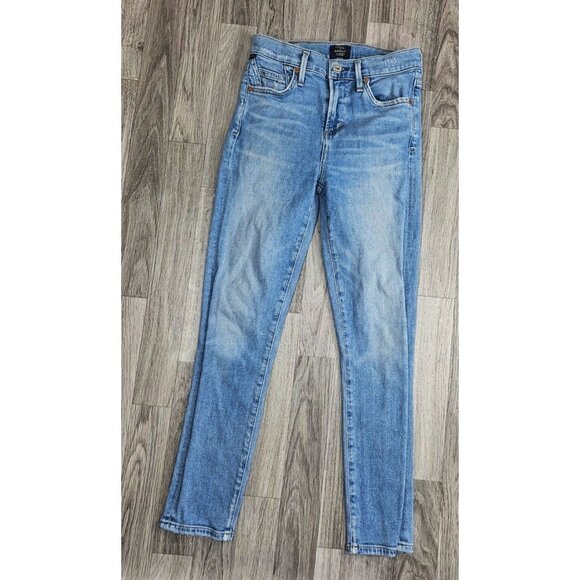Citizens Of Humanity Women Size 23 Rocket Crop High Rise Skinny Distressed Jeans - Picture 1 of 15